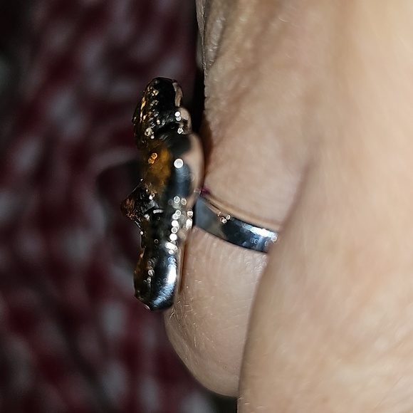 New Congac quartz Sterling Silver Ring - Picture 3 of 8